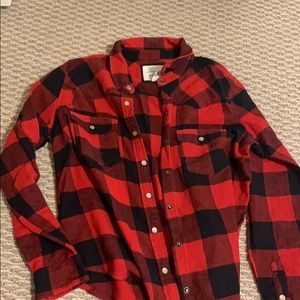 Red and black flannel